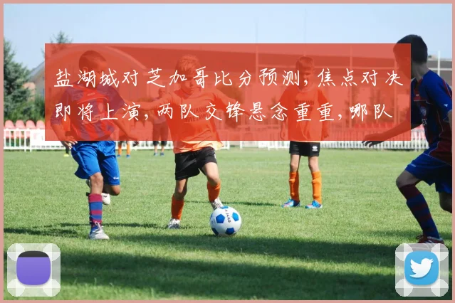 盐湖城对芝加哥比分预测,焦点对决即将上演,两队交锋悬念重重,哪队将笑到最后。